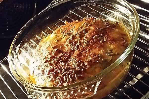 Vegetarian Vegetable Casserole with Mashed Potatoes