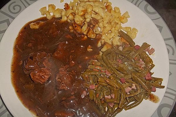 Venison Goulash Augustusburg