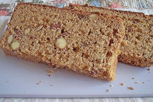 Vera`s Sweet Wholemeal Sunday Bread with Walnuts and Calvados Raisins