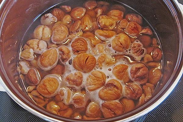Vermicelles (chestnut Puree) with Cream