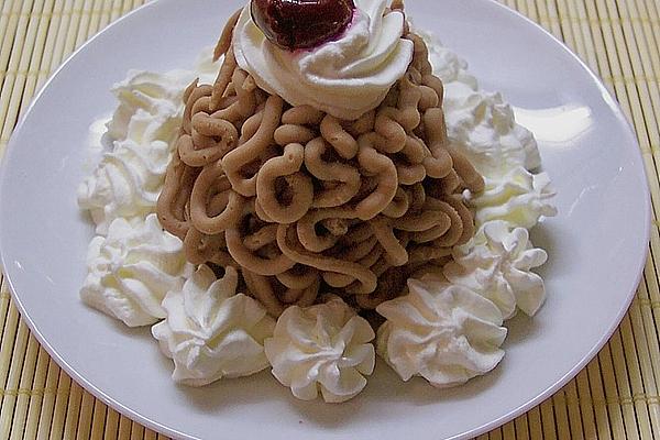 Vermicelles – Delicious Chestnut Dessert