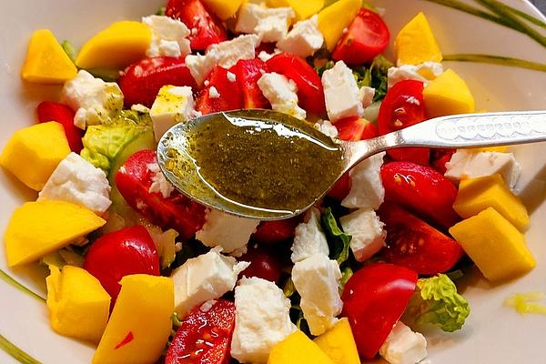 Vinegar, Oil and Herb Dressing