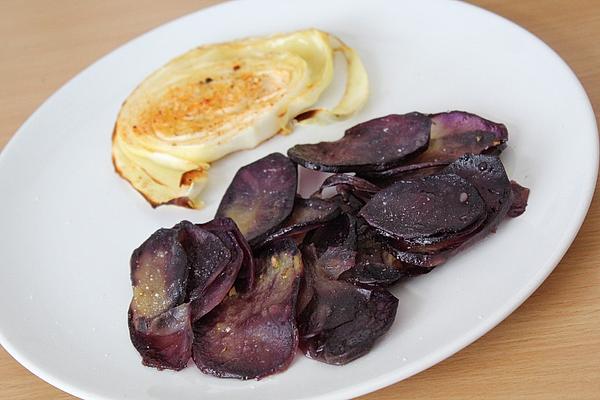 Vitelotte Crispy from Oven