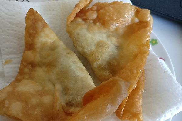 Wantan, Filled with Minced Pork and Thai Flavors