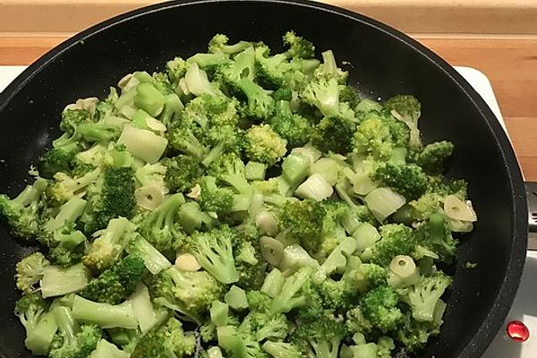 Warm Broccoli Salad