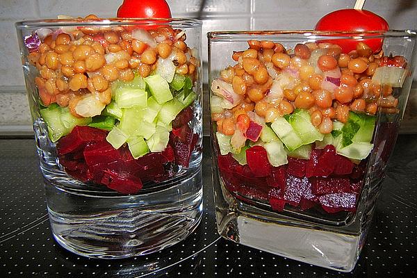 Warm Lentil Salad According To Grandma