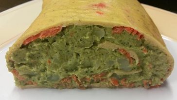 Low Carb Rösti Roll with Boiled Ham or Salmon