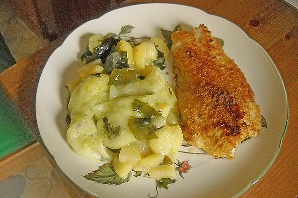 Warm Potato Salad with Seaweed