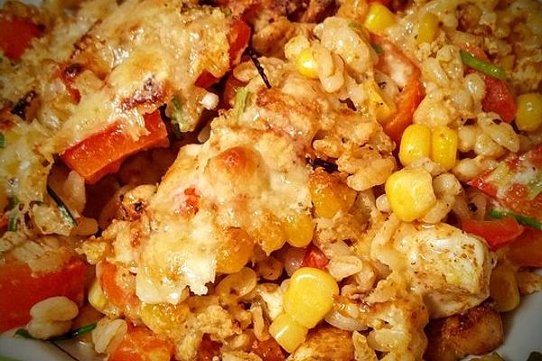 Wheat – Chicken – Gratin