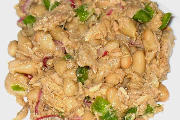 White Bean, Bell Pepper and Tuna Salad