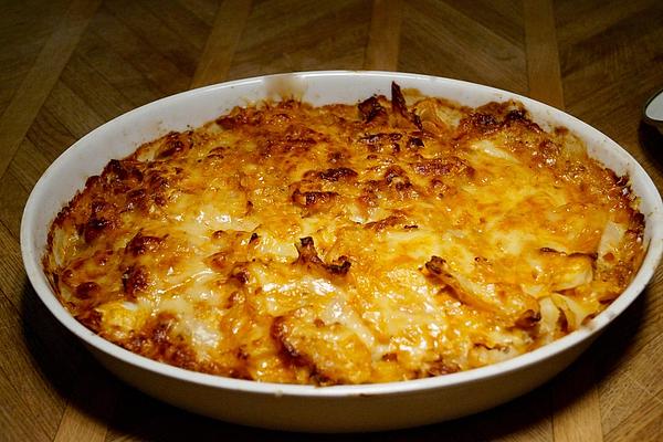 White Cabbage Casserole with Vegetable Nut Filling