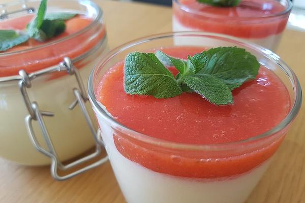 White Chocolate in Glass