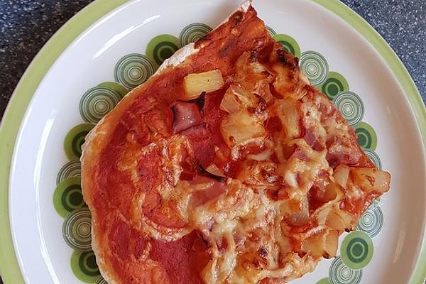 Whole Grain Pizza Hawaii
