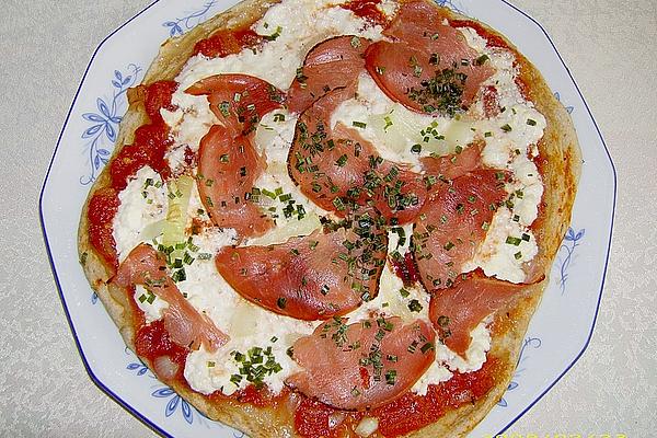 Whole Grain Pizza, Low in Calories and Fat