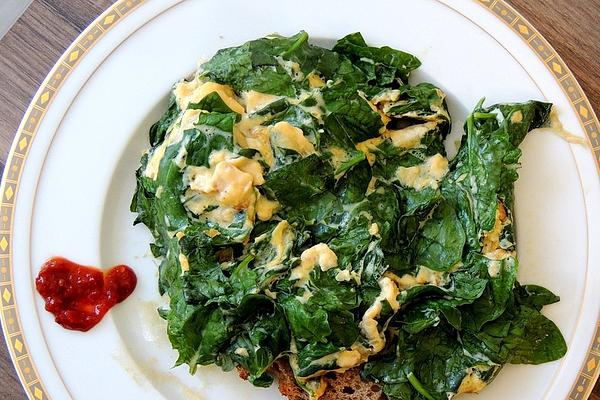 Whole Grain Toastie with Egg and Spinach