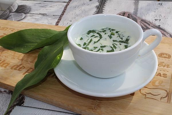 Wild Garlic Coconut Soup