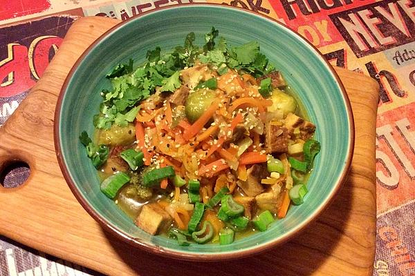 Winter Asian Vegetable Soup