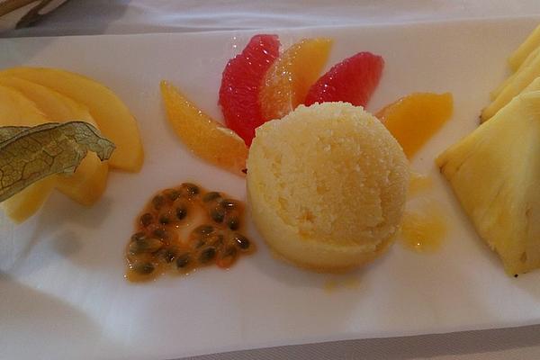 Winter Orange Sorbet