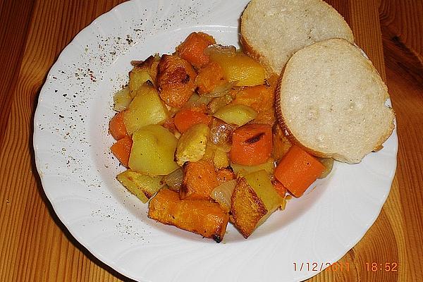 Winter Vegetable Salad