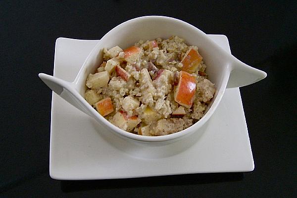 Wintry Crunchy Millet Porridge