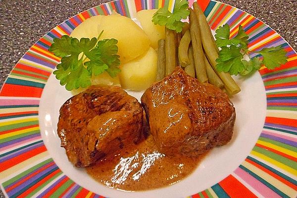 Wintry Venison Steaks