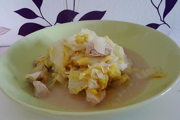 Wok – Chicken with Chinese Cabbage