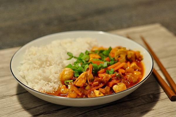 Wok Vegetable Coconut Milk Curry