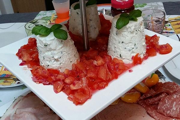 Yoghurt Basil Terrine