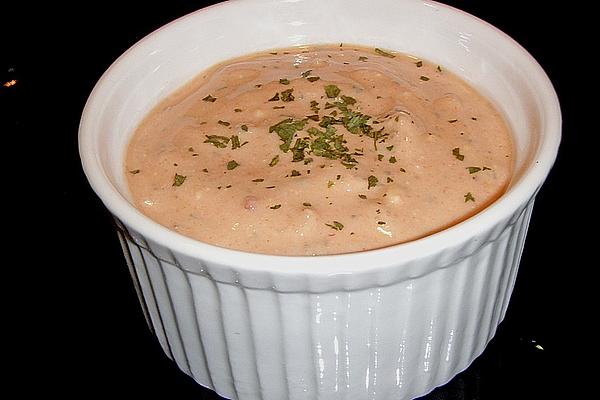 Yogurt Dip with Tomato and Fire