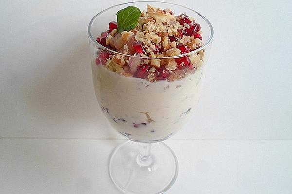 Yogurt with Honey and Fruits