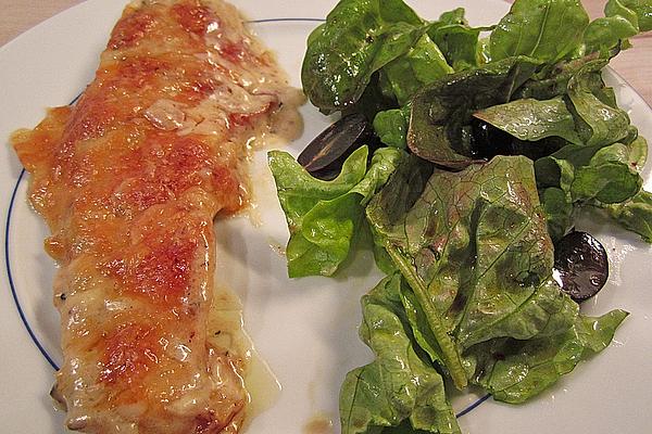 Zander in Parmesan Crust