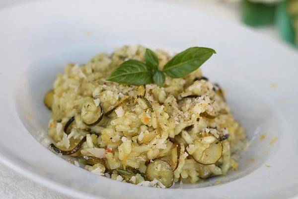 Zucchini and Lemon Risotto