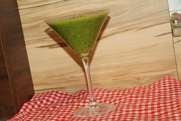 Zucchini and Pea Smoothie À La Gabi