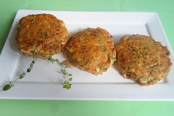 Zucchini and Sweet Potato Patties
