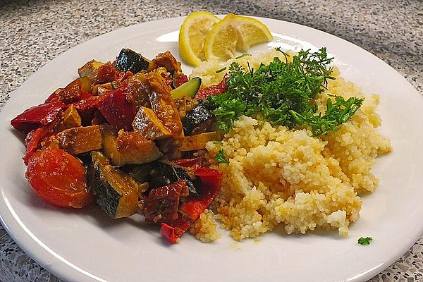 Zucchini and Tofu Pan
