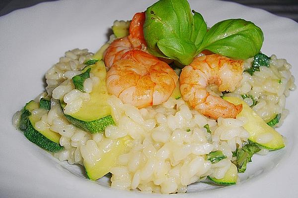 Zucchini – Basil – Risotto