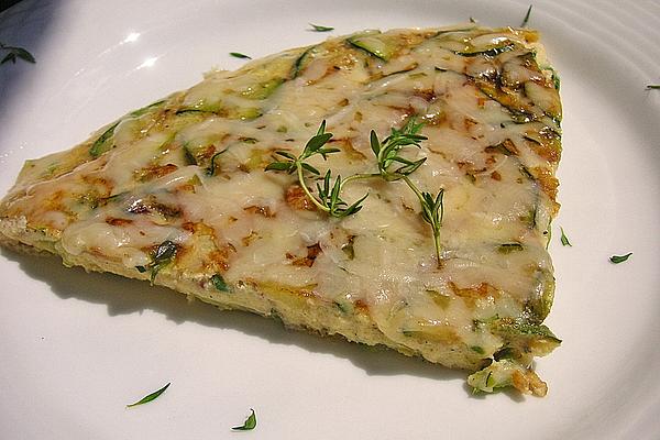 Zucchini Frittata with Fresh Thyme