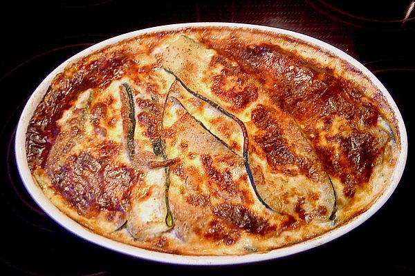 Zucchini – Mushroom – Gratin