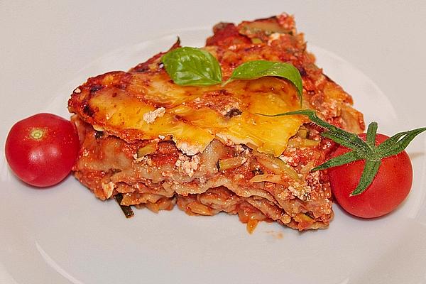 Zucchini – Mushrooms – Lasagna