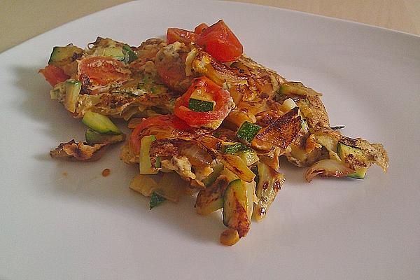 Zucchini Omelette