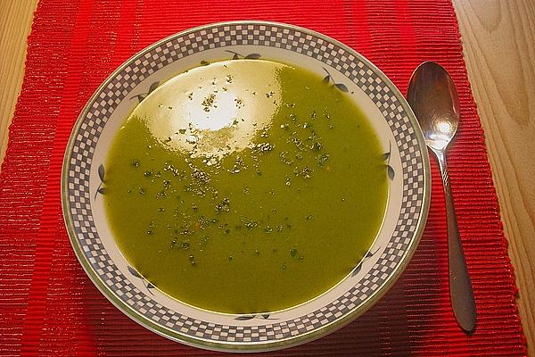 Zucchini Soup from Microwave