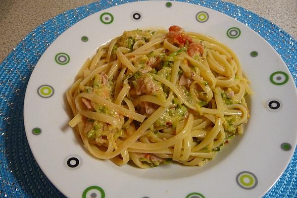 Zucchini – Spaetzle Pan
