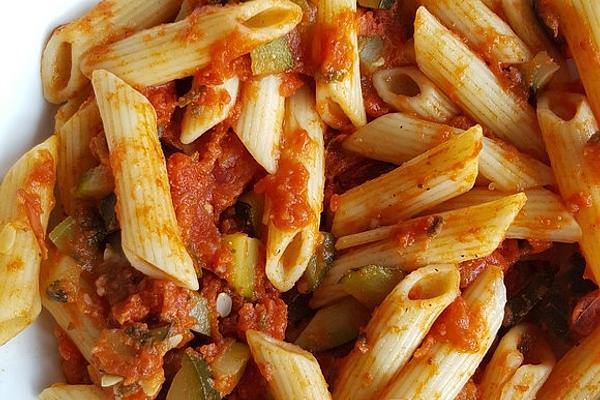 Zucchini – Tomato Sauce