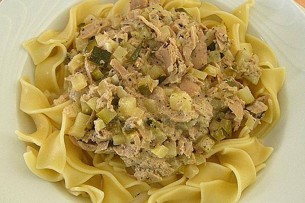 Zucchini – Tuna Pasta