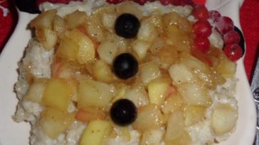 Scallop with Cinnamon Gremolata on Chorizo