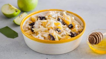Fruit Salad with Snickers
