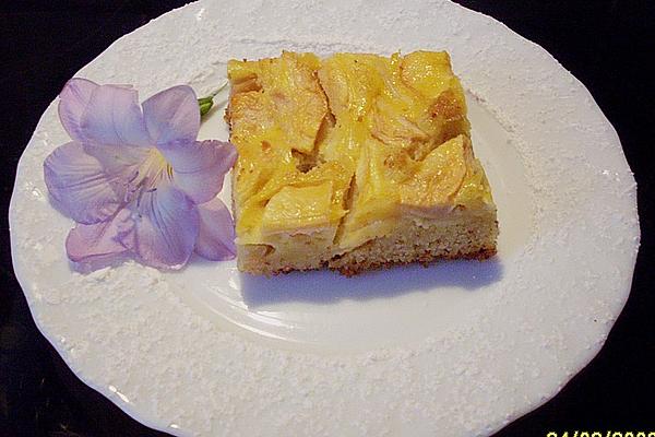 Apple – Marzipan – Sheet Cake