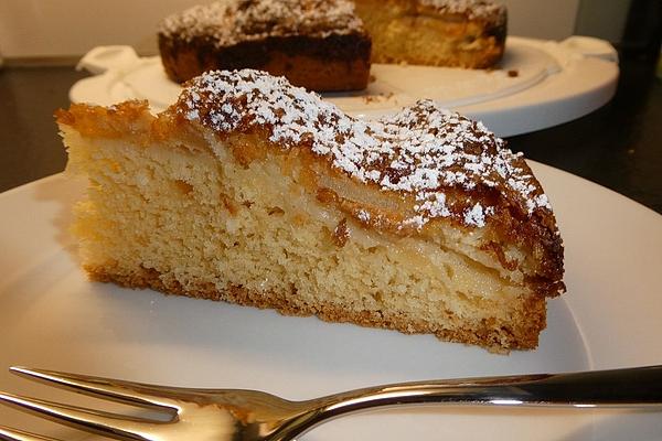 Apple Pie with Desiccated Coconut Topping