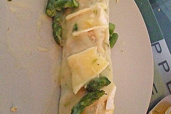 Baked Asparagus Pancakes