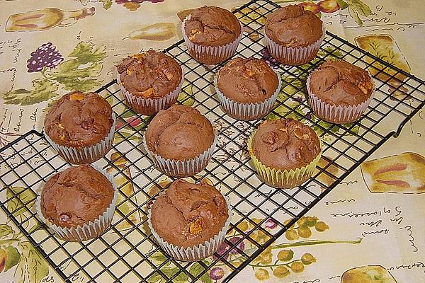 Black &amp; White Chocolate Muffins